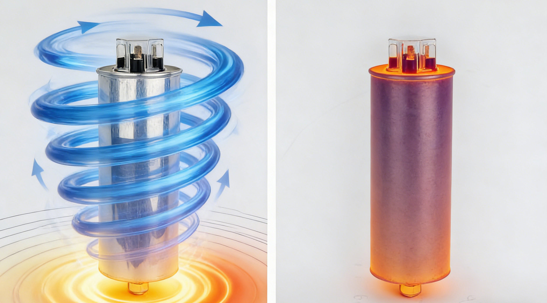 Lợi thế thủy động lực học của tụ điện song song tự phục hồi điện áp thấp hình trụ: Hình dạng này mang lại khả năng tản nhiệt tốt hơn như thế nào?