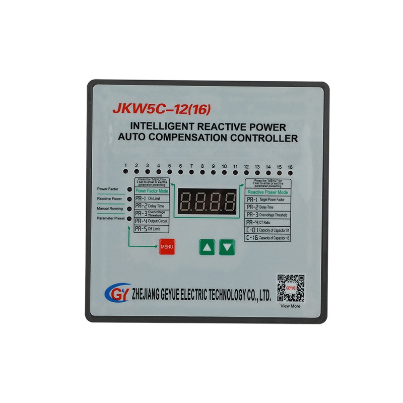 JKW5C-12 (16) 12 LOOPS 16 LOOPS APFC Bộ điều khiển hệ số công suất tự động