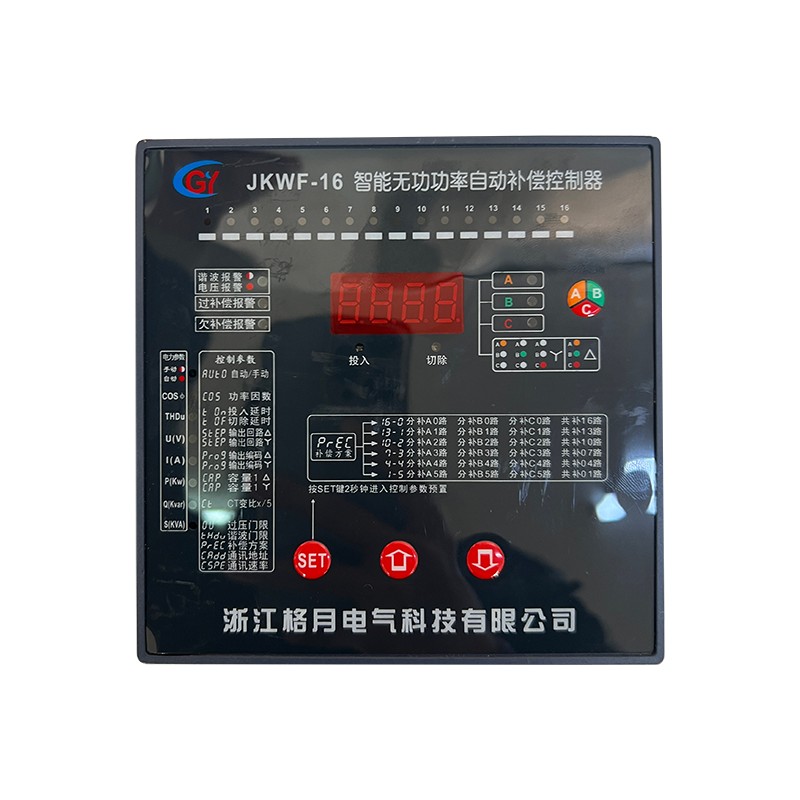 JKWF Series 12 Loop 16 Loops APFC Bộ điều khiển hệ số công suất tự động APFC